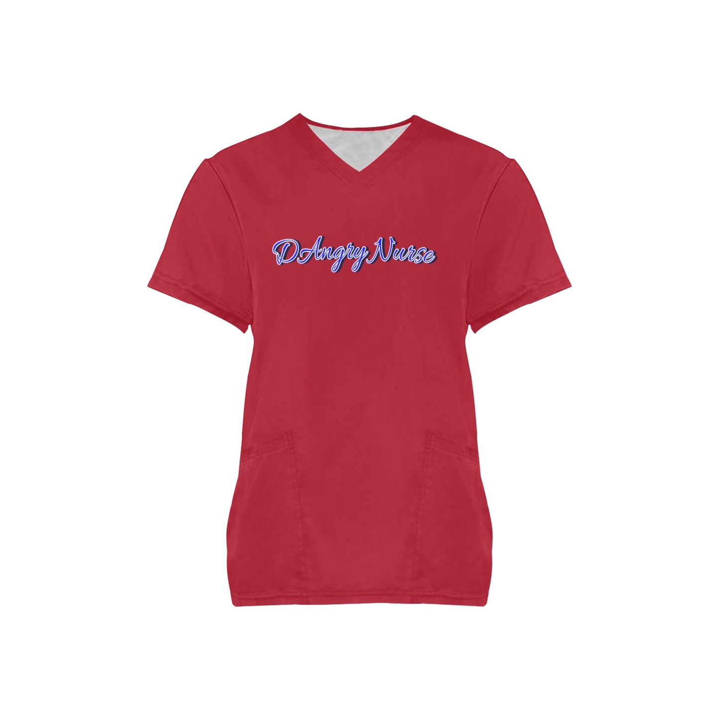 DAngry Nurse Scrub Top