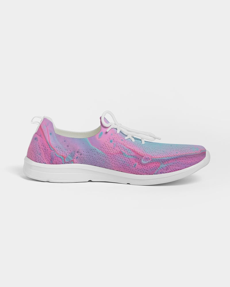 Angry Tye Dye Women's Lace Up Flyknit Shoe