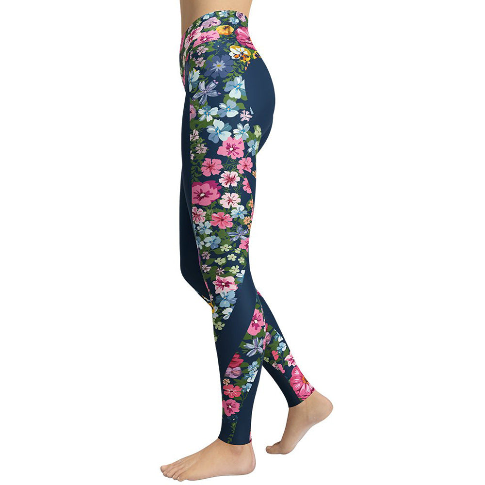 European And American Plus Size Women's Leggings Tight Yoga Pants New S-2XL