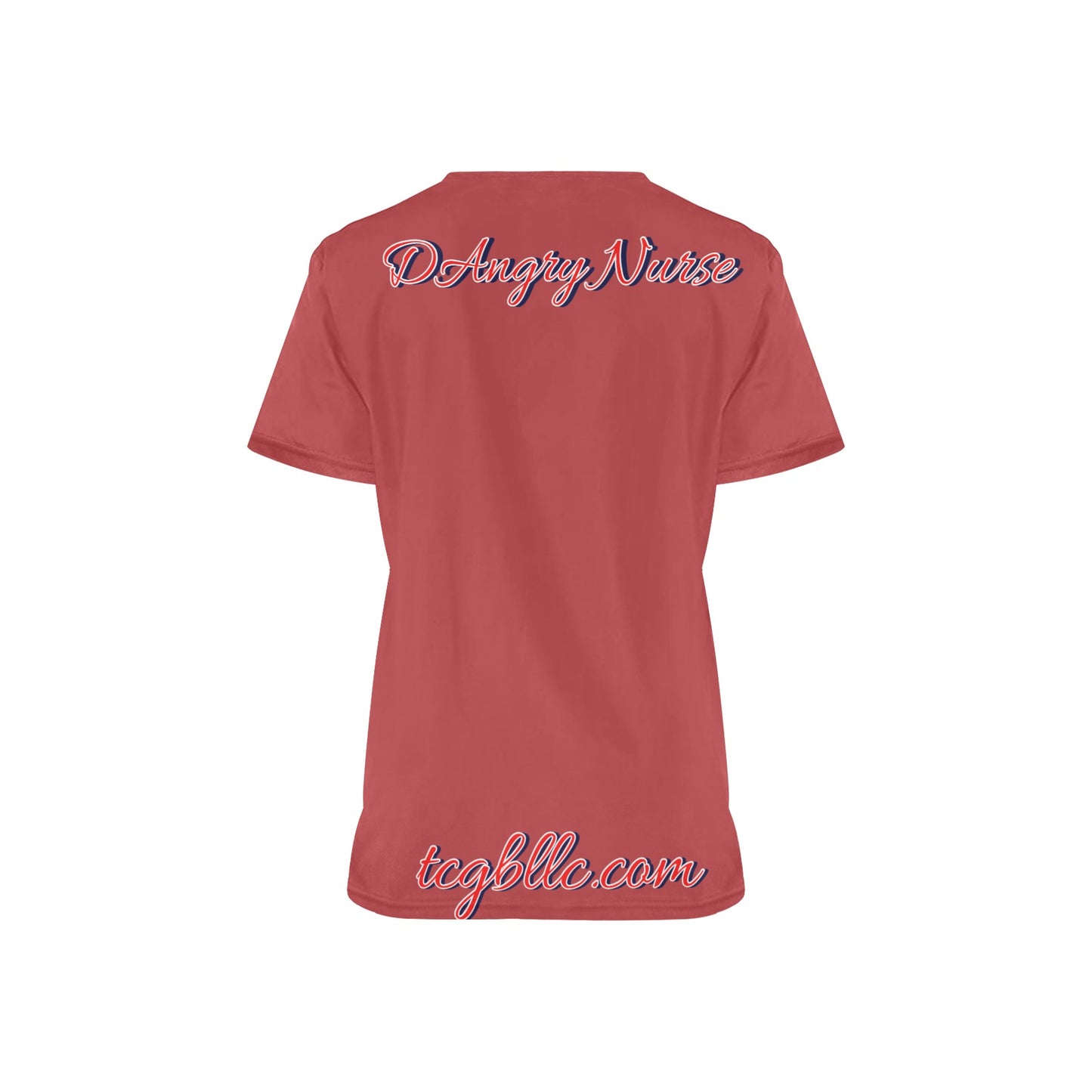 DAngry Nurse Scrub Top