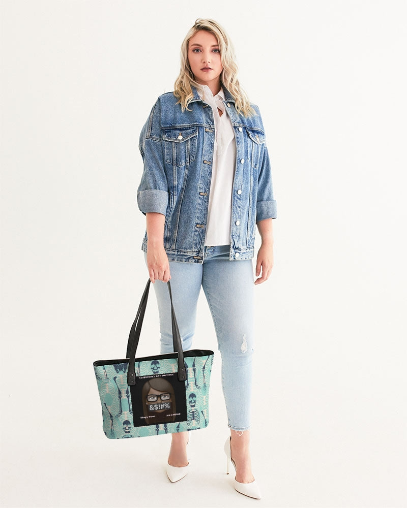 ANGRY SKELeton Stylish Tote