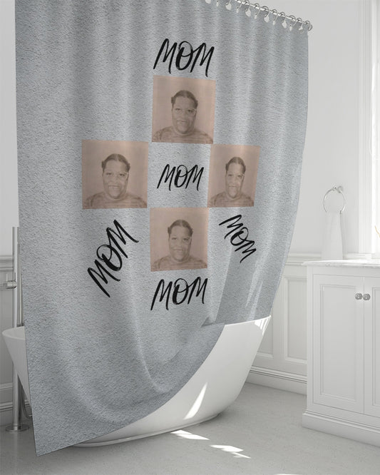 light gray Shower Curtain 72"x72"