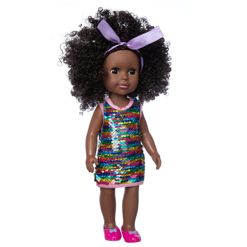 Diebei's New Simulation Black Baby Toy