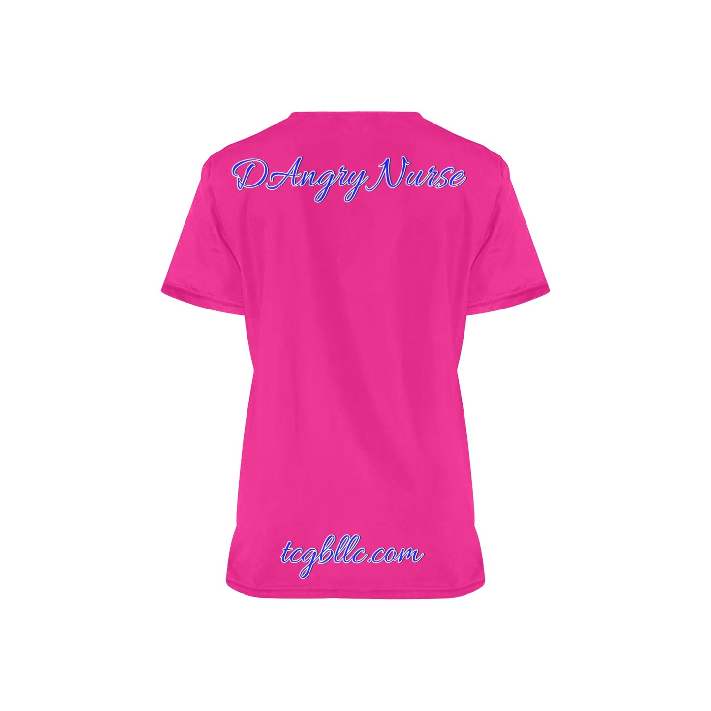 DAngry Nurse Scrub Top