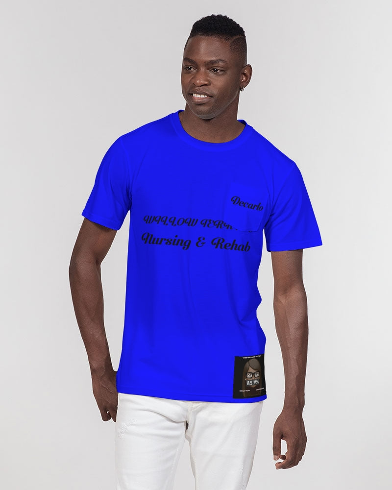 Angry Blue Men's Everyday Pocket Tee