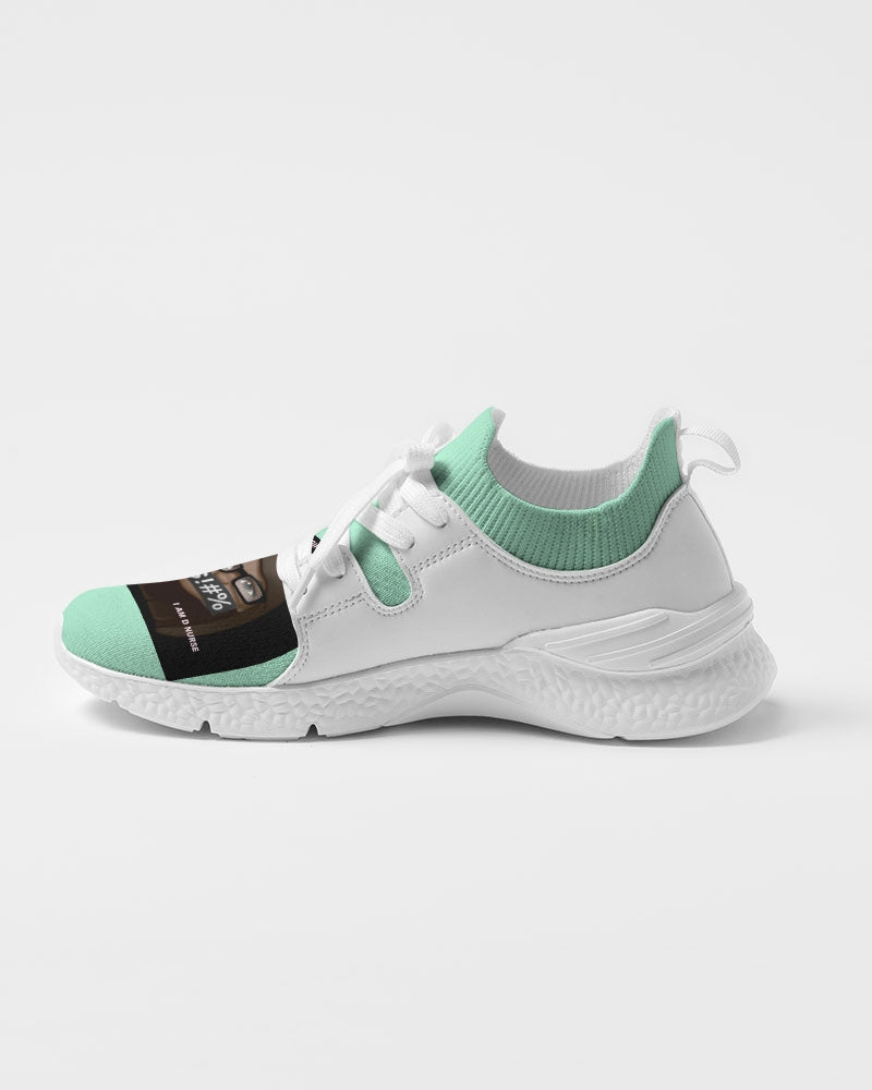 Angry pastel green Women's Two-Tone Sneaker