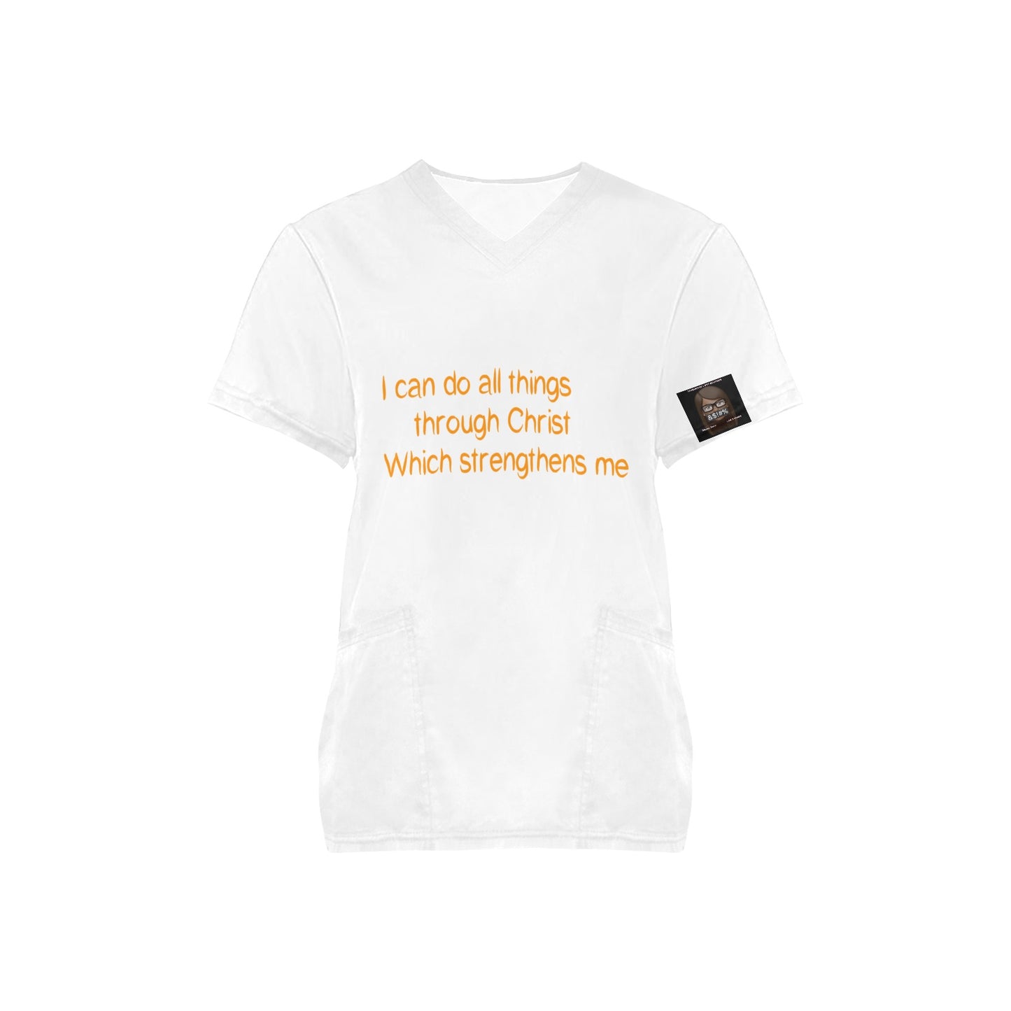 Customized Scrub Top