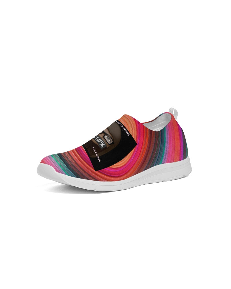 Angry eye Women's Slip-On Flyknit Shoe