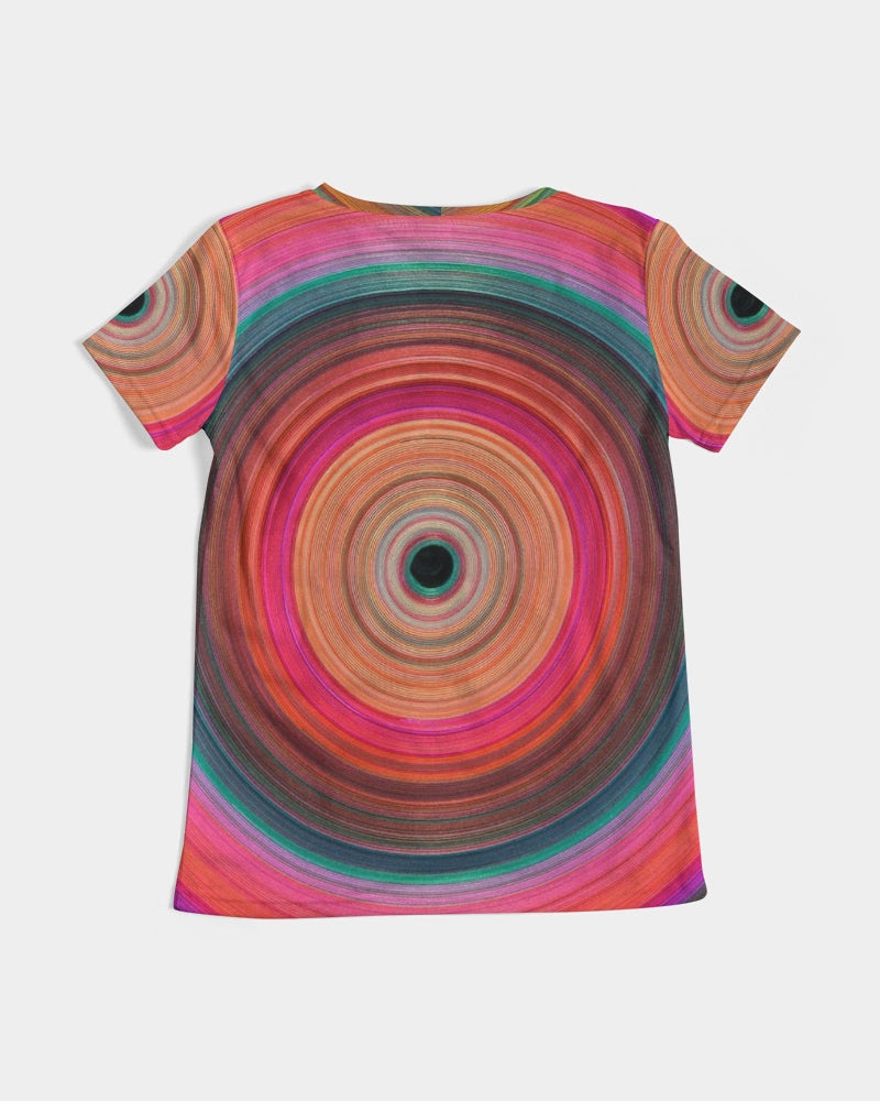 Angry eye Women's V-Neck Tee