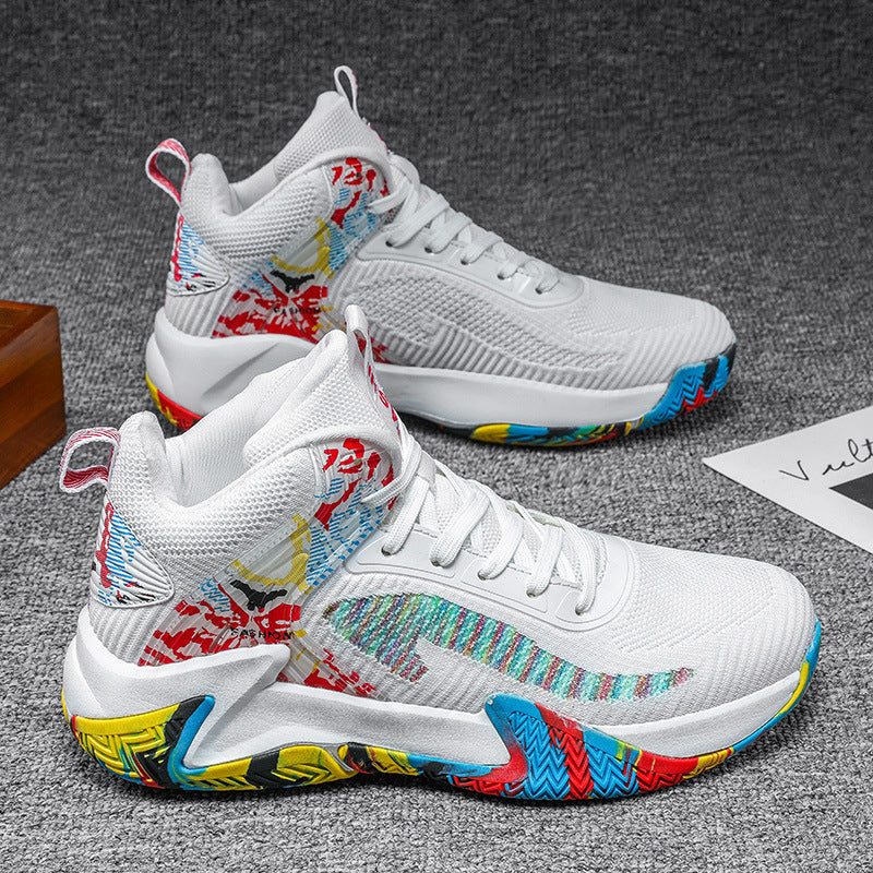 Fashion Basketball Shoes Cross Border Plus Size Casual Sneakers