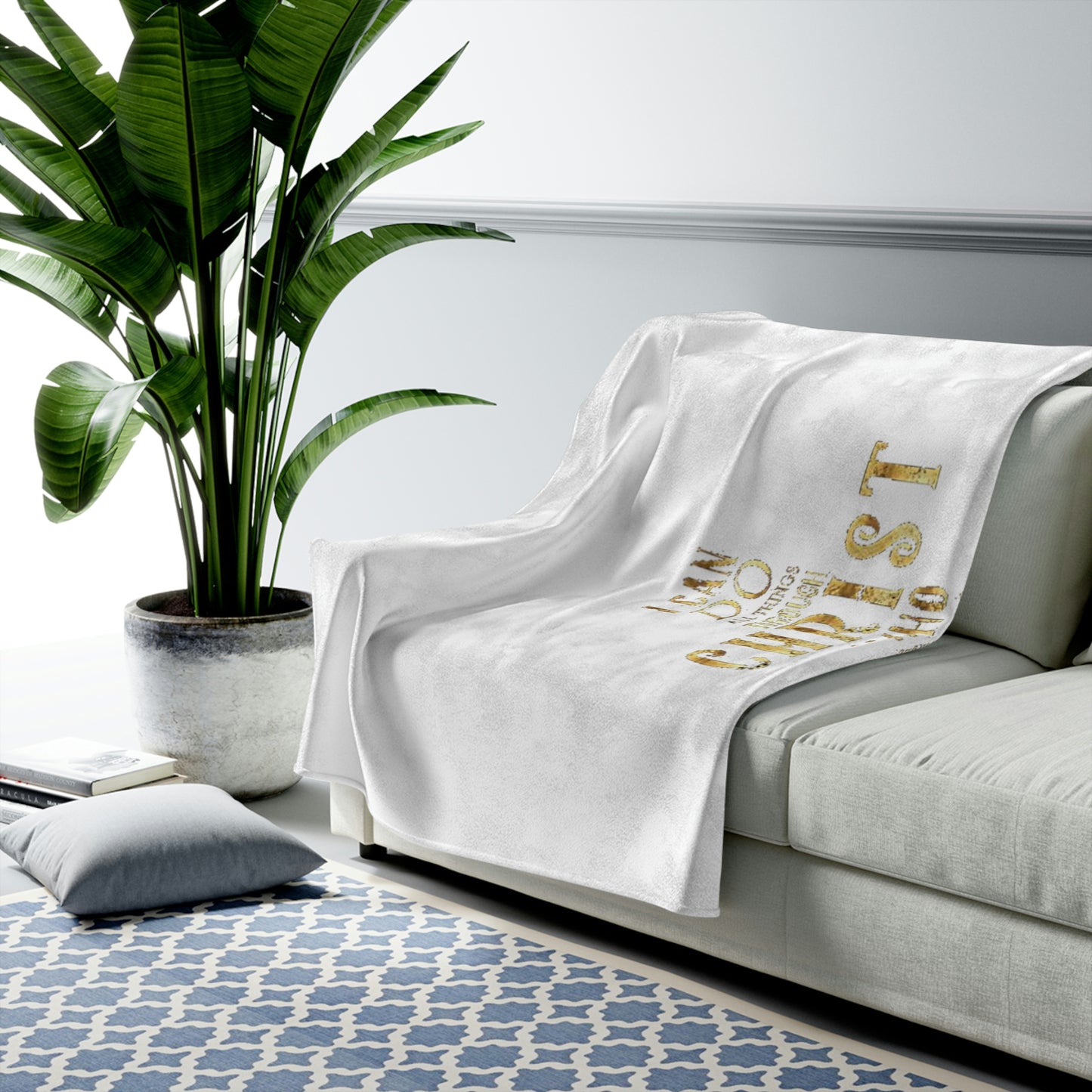 Custom Velveteen Plush Blanket