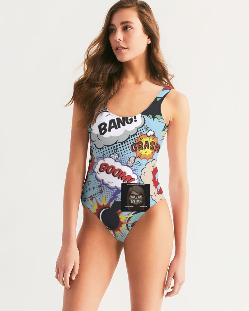 Angry sounds Women's One-Piece Swimsuit