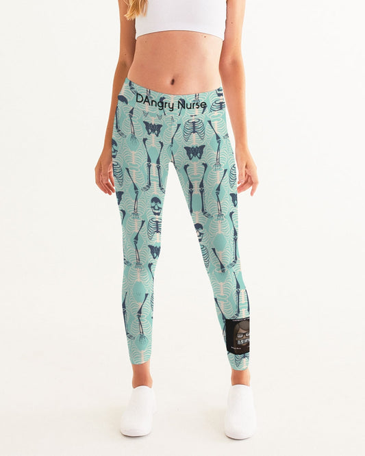 ANGRY SKELeton Women's Yoga Pants