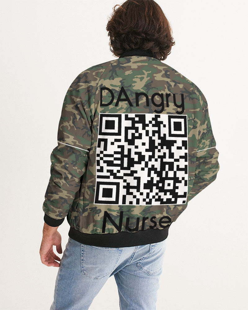 ANGRY CAMOFLAGE Men's Bomber Jacket