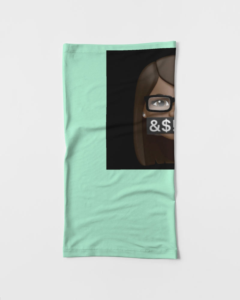 Angry pastel green Neck Gaiter Set