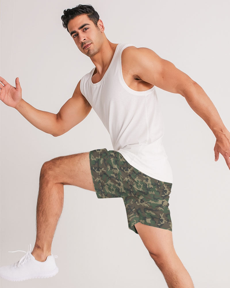 ANGRY CAMOFLAGE Men's Jogger Shorts