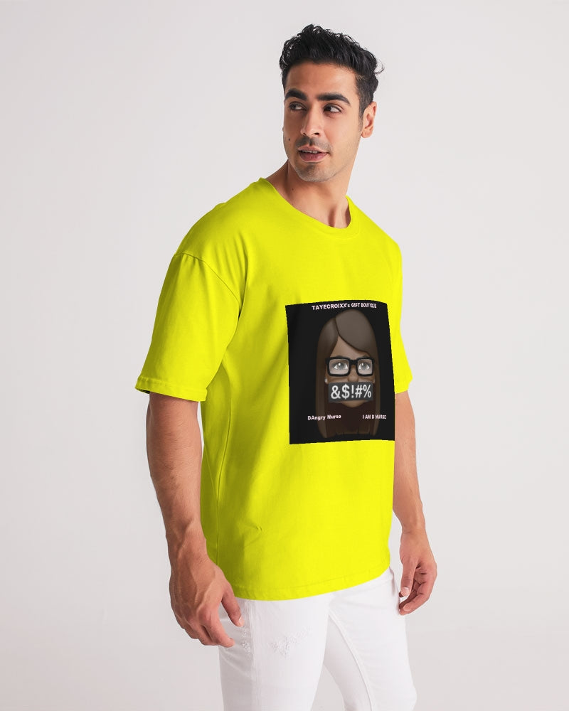 Angry Yellow Men's Premium Heavyweight Tee