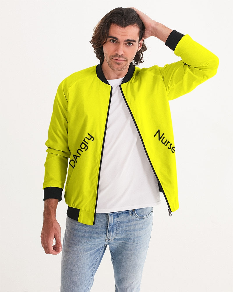 Angry Yellow Men's Bomber Jacket
