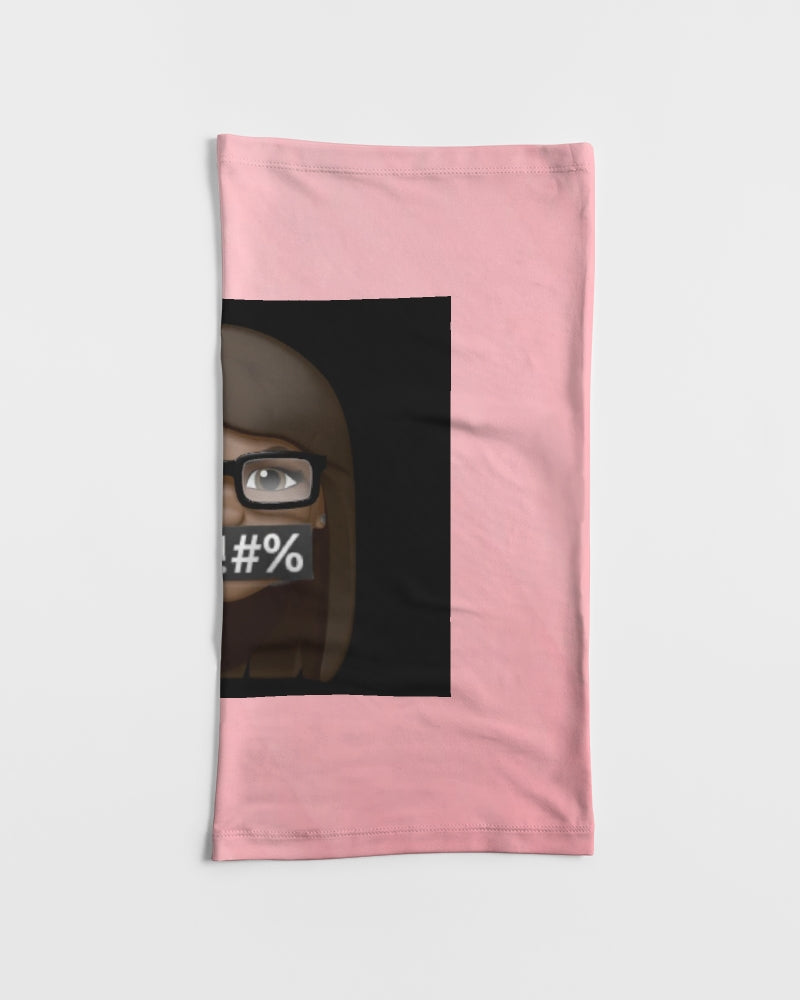 Angry Pink Neck Gaiter Set