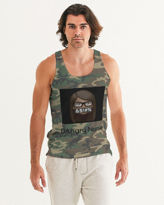 Brown-camo Men's Tank