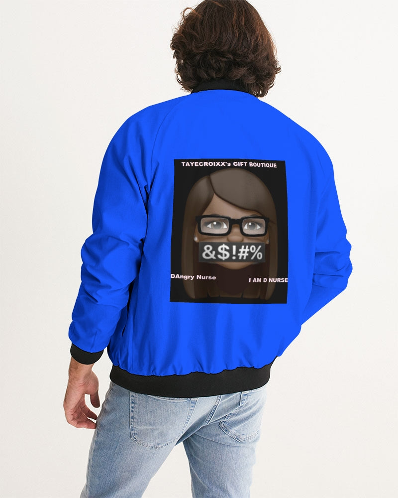 Angry Blue Men's Bomber Jacket
