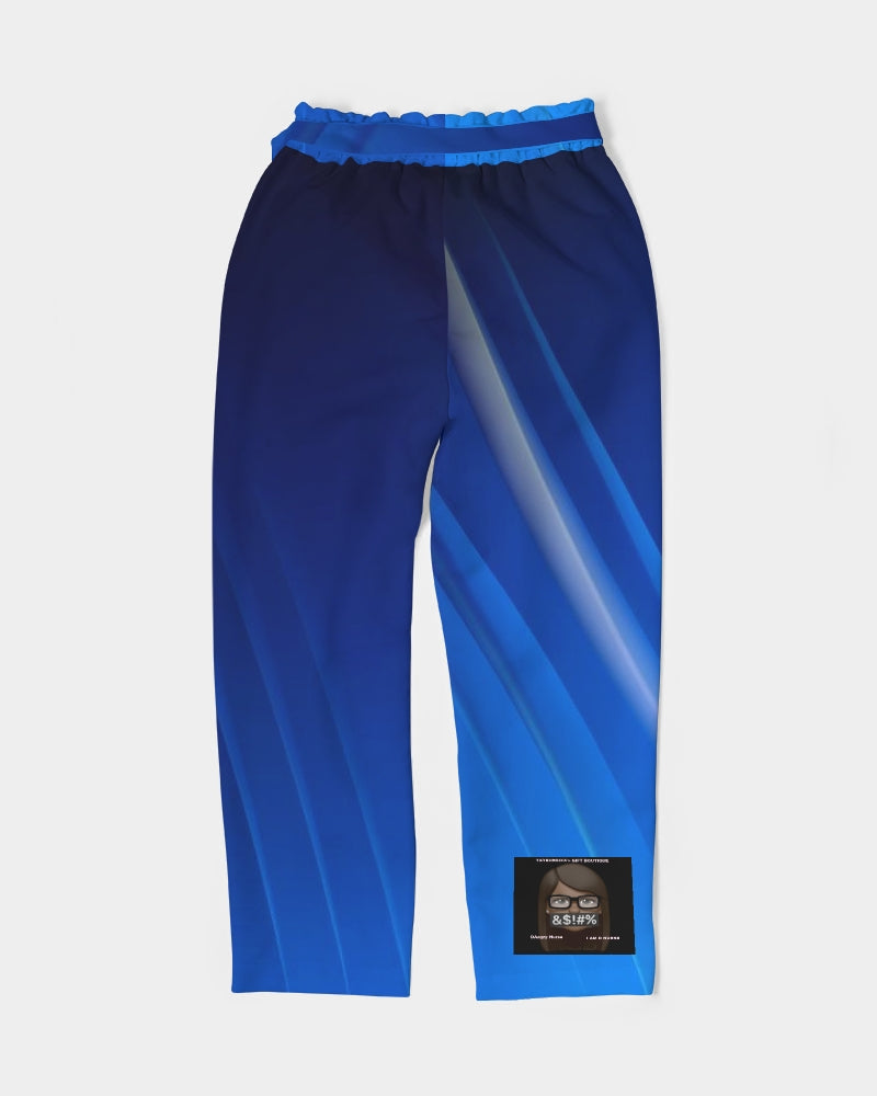 Angry  Blue Women's Belted Tapered Pants