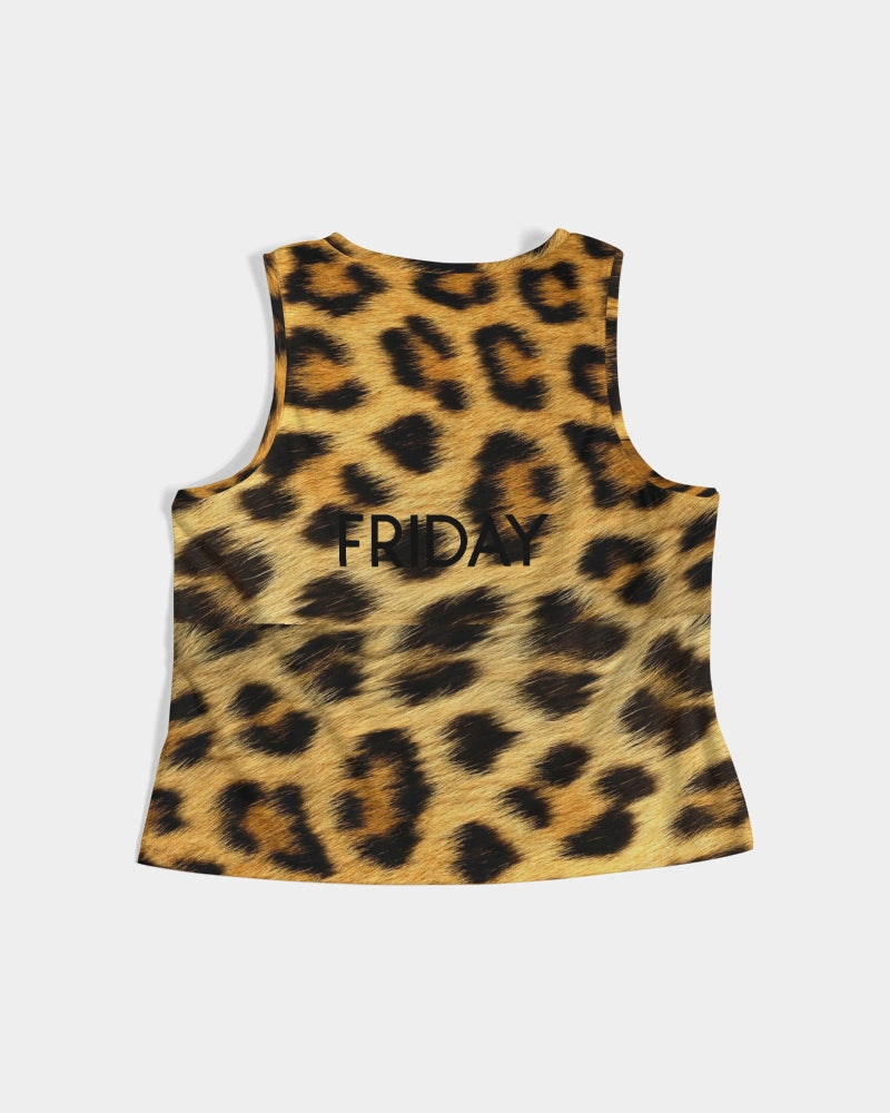 ANGRY LEPORD Women's Cropped Tank