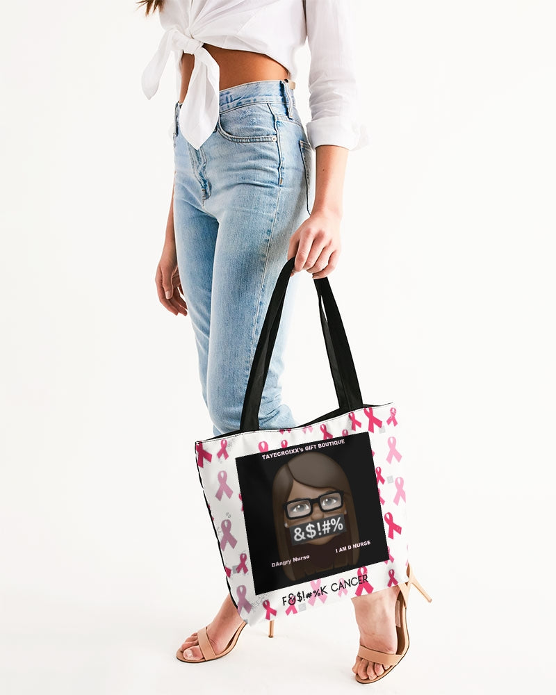 Special Edition F&$!#%K CANCER Canvas Zip Tote