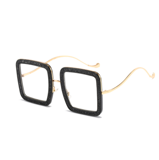 European And American Net Red Ins Street Shot Fashion Glasses Personality Drill Funny