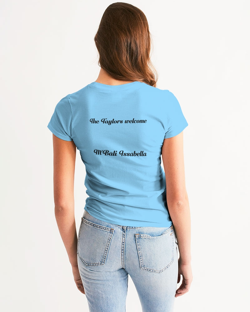 Angry pastel blue Women's Tee