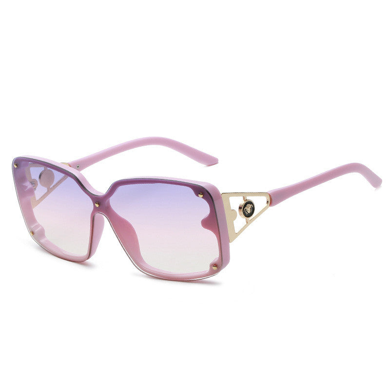 Personalized Rivet Sunglasses Retro Punk Trend