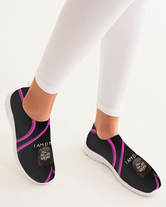 Angry hearts Women's Slip-On Flyknit Shoe