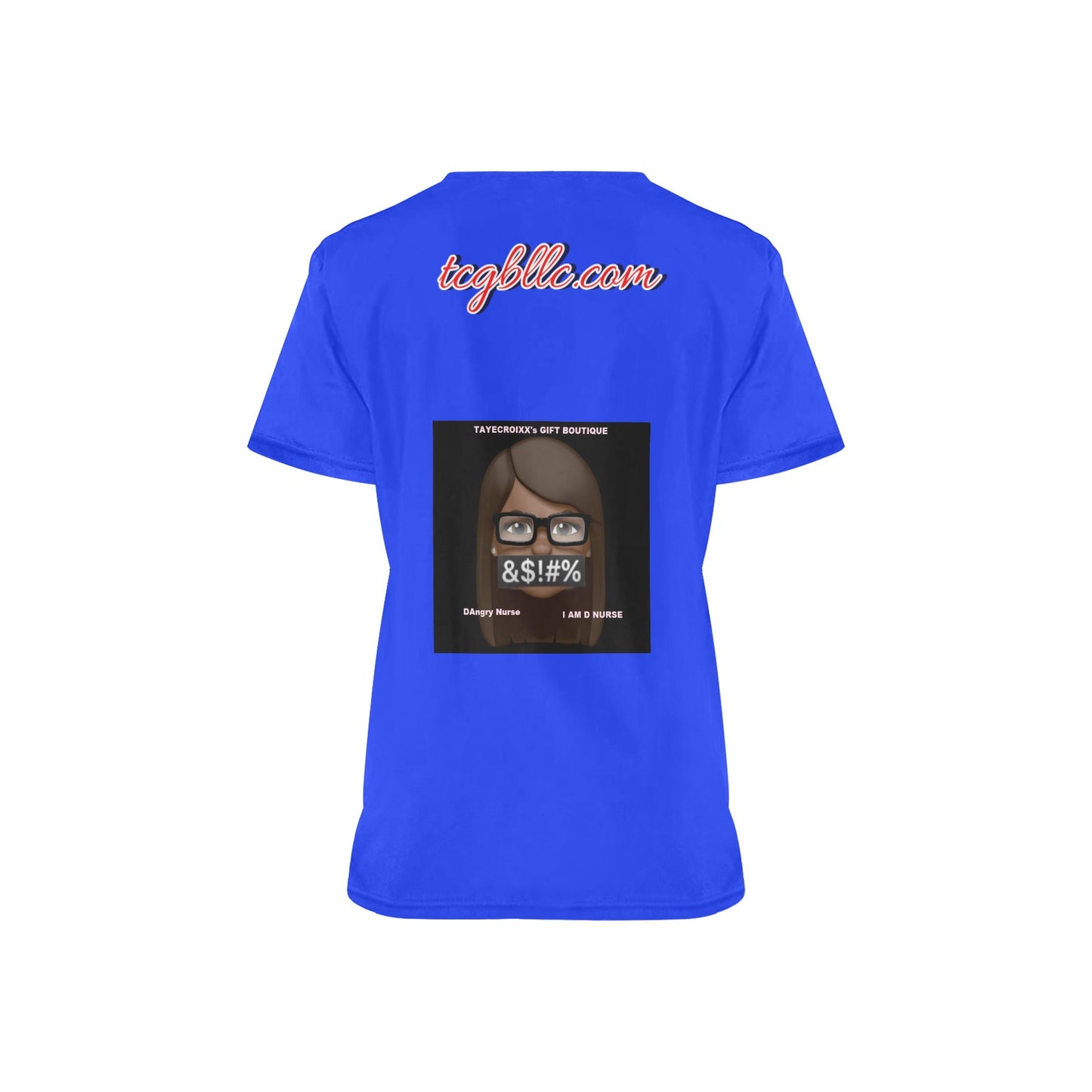 DAngry Nurse Scrub Top