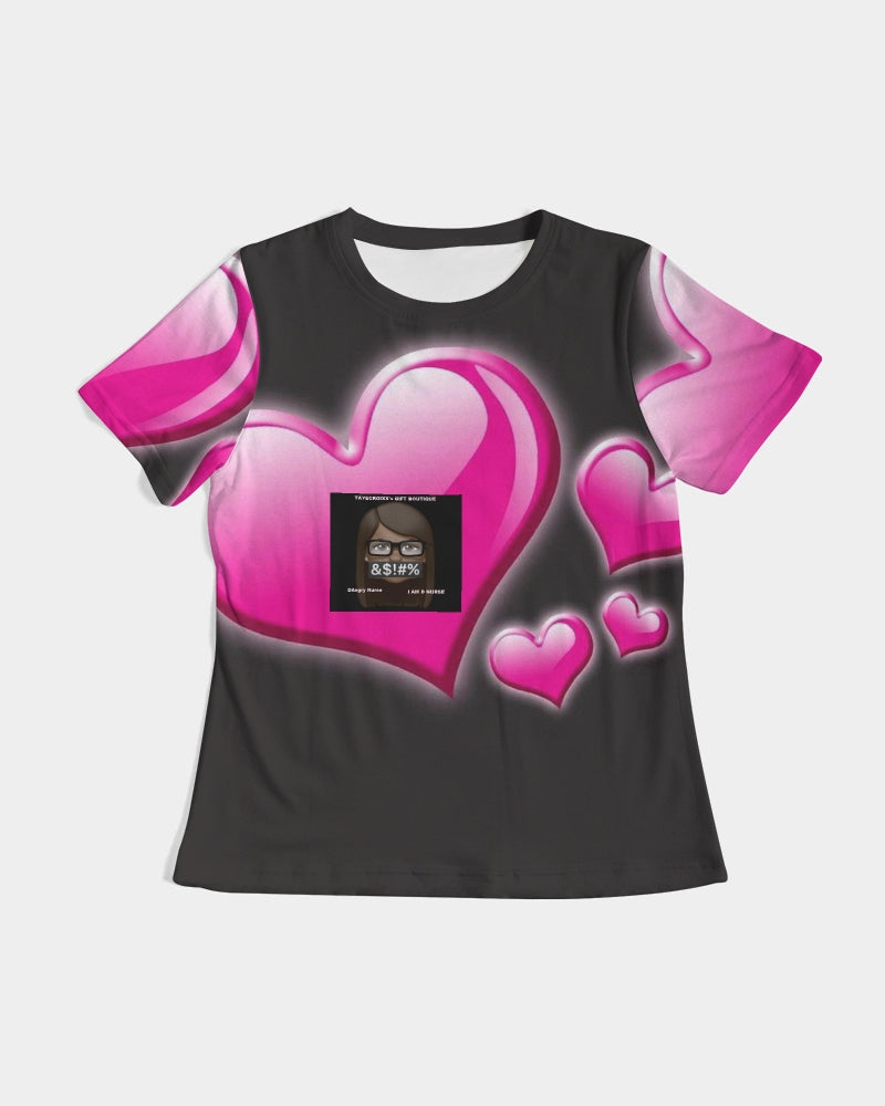 angry heartz Women's Tee
