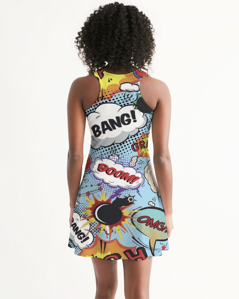 Angry sounds Women's Racerback Dress