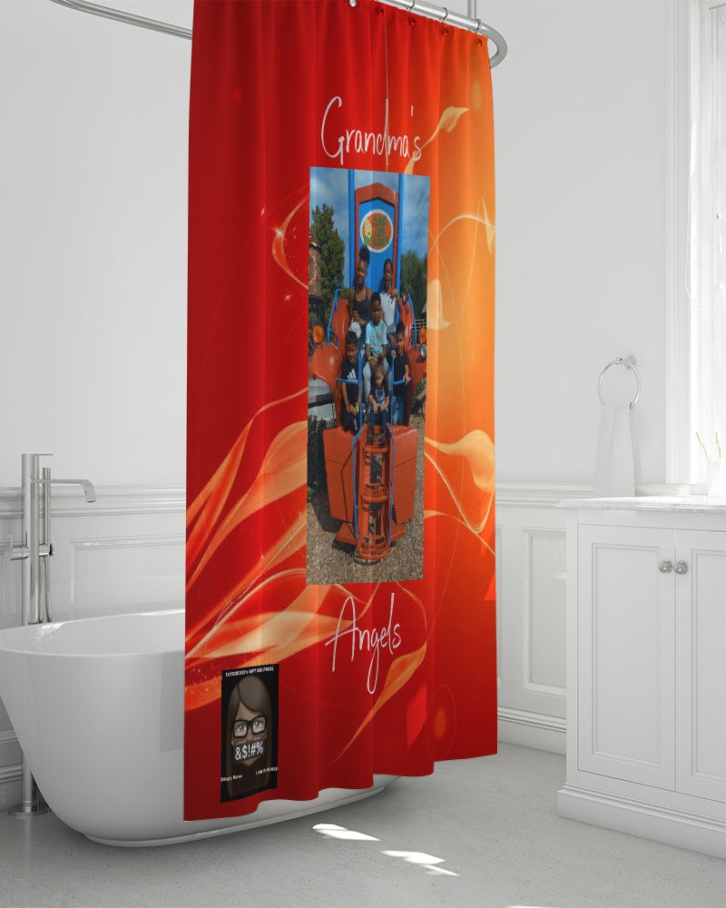 Grandma's Angels Shower Curtain 72"x72"