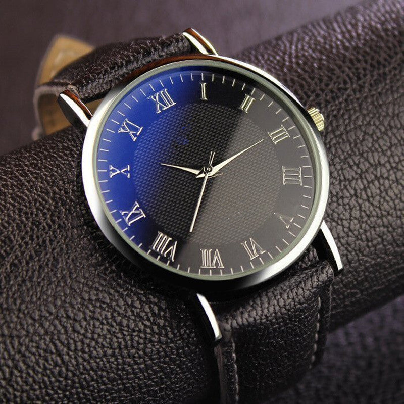 Simple Fashion Roman Scale Men's Watch