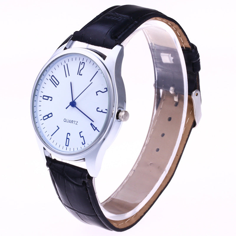 Fashion Twelve Digital Face Maker Quartz Watch Men