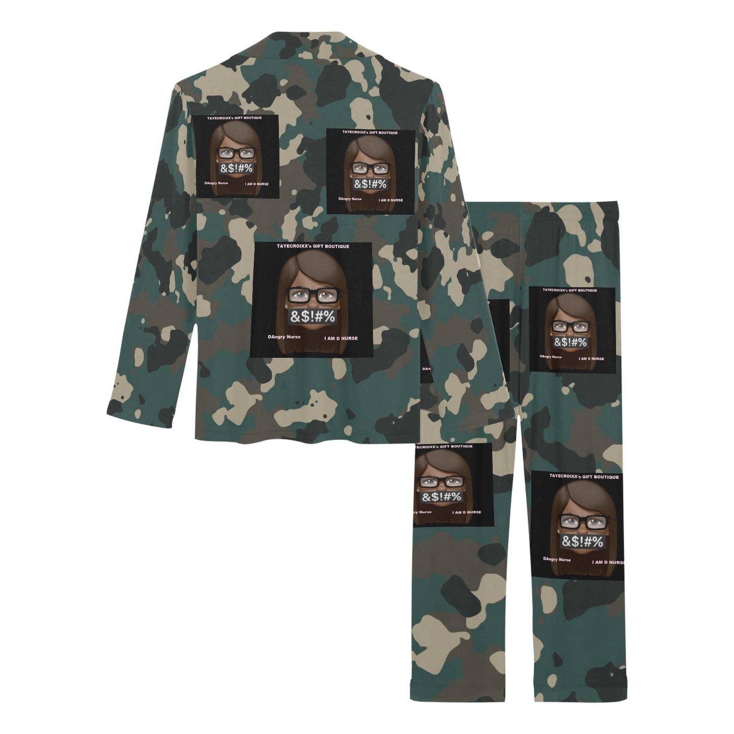 Women's Long Pajama Set