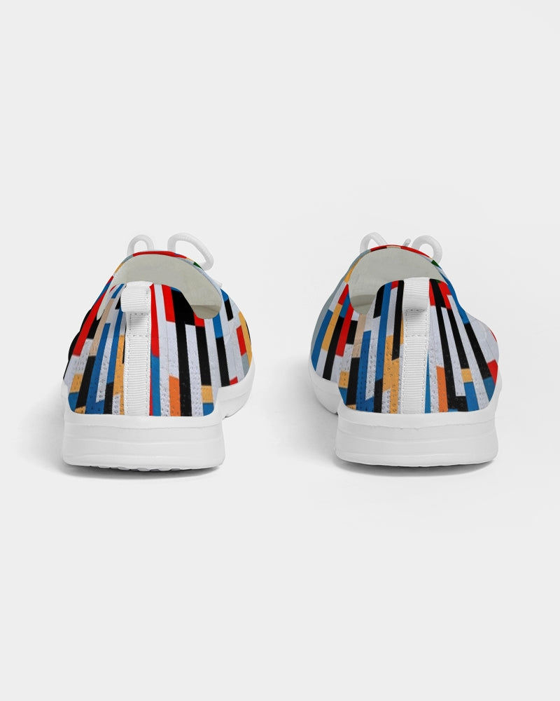 Angry Blocks Women's Lace Up Flyknit Shoe