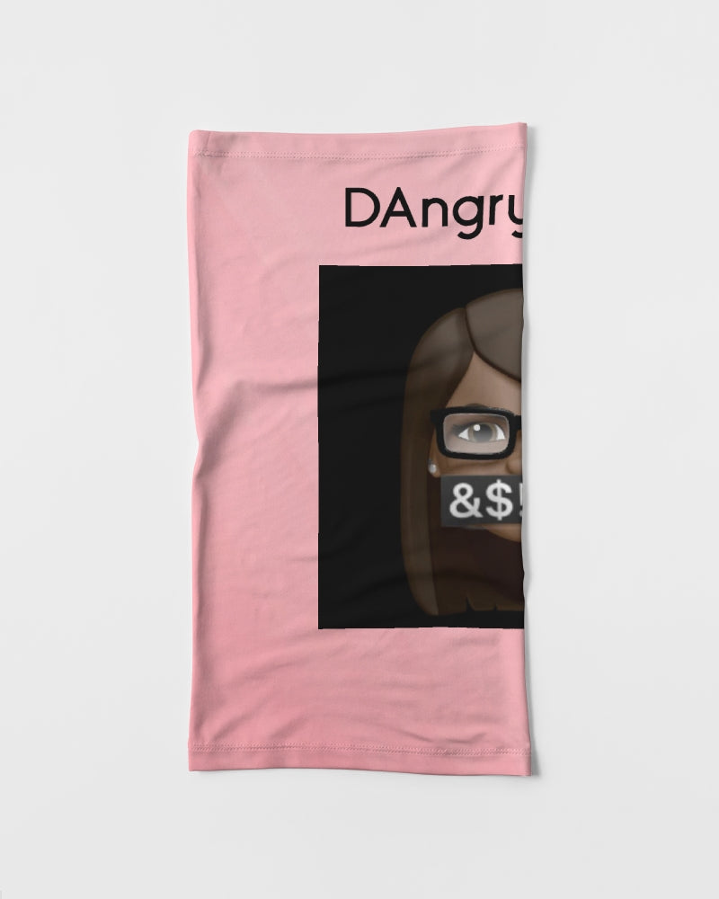 Angry Pink Neck Gaiter Set