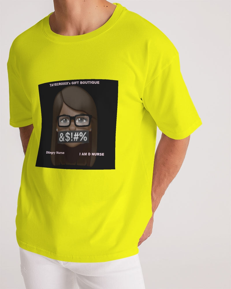 Angry Yellow Men's Premium Heavyweight Tee