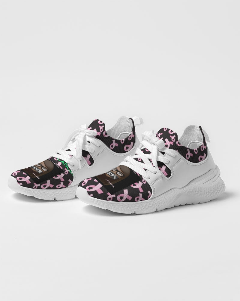 Special Edition F&$!#%K CANCER Women's Two-Tone Sneaker