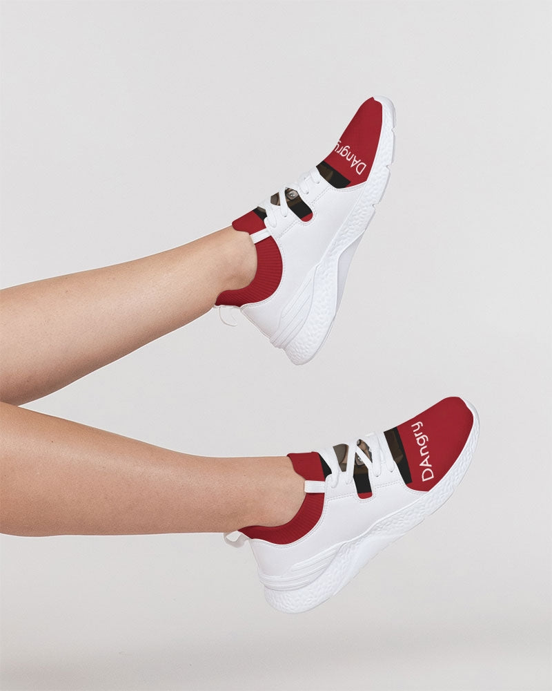 red Women's Two-Tone Sneaker