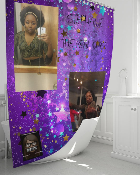 Stephanie Shower Curtain 72"x72"