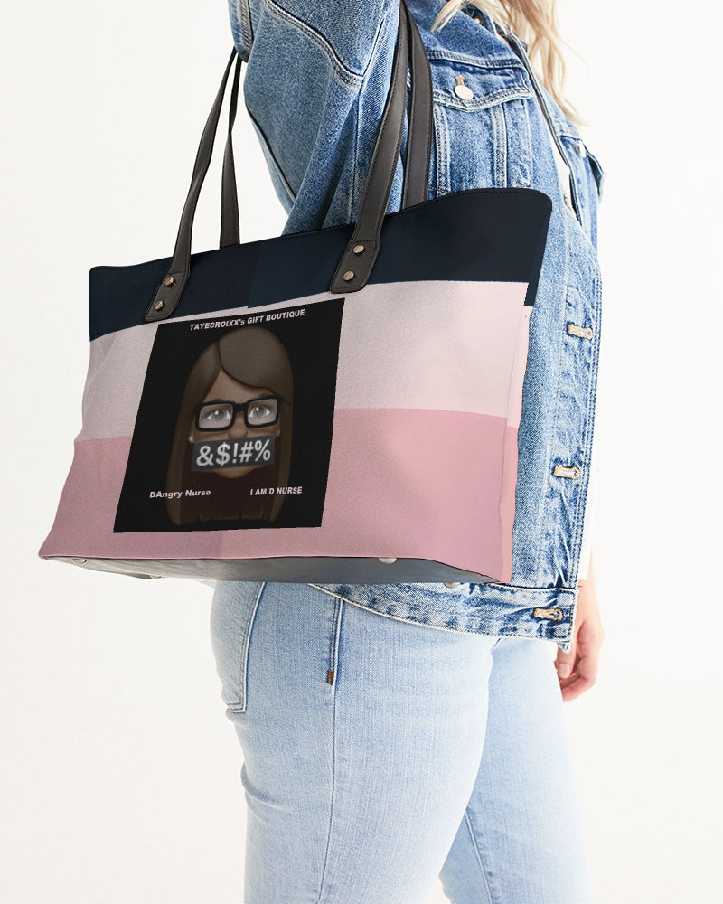 Angry stripes Stylish Tote