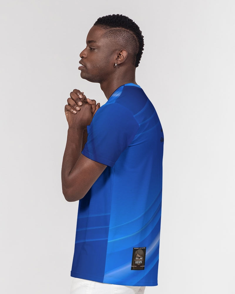 Angry  Blue Men's Everyday Pocket Tee