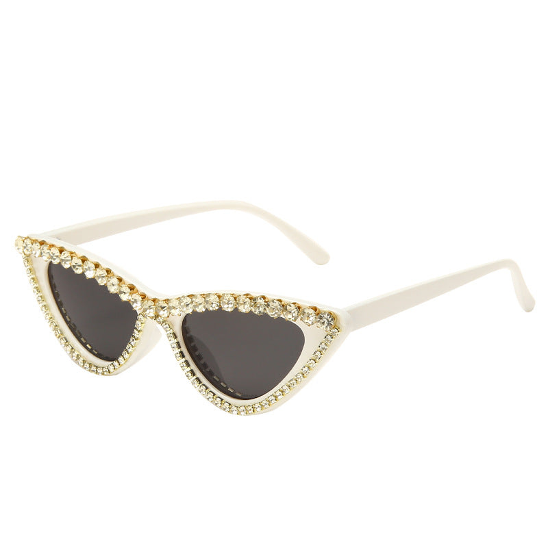 Women's Retro Triangle Trend Exaggerated Sunglasses