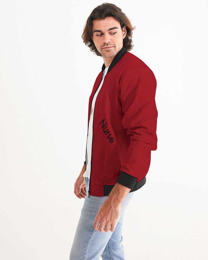 red Men's Bomber Jacket
