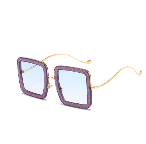 European And American Net Red Ins Street Shot Fashion Glasses Personality Drill Funny